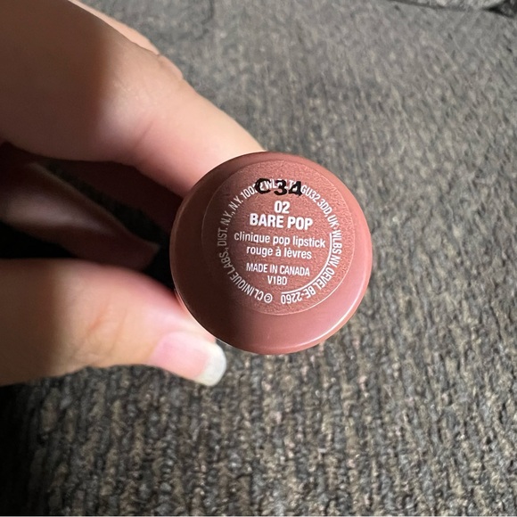 New Clinique Pop Longwear Lipstick in Bare Pop 02 - Picture 5 of 5